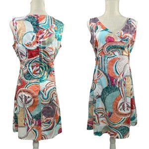 Skunkfunk Adine Art Print Dress